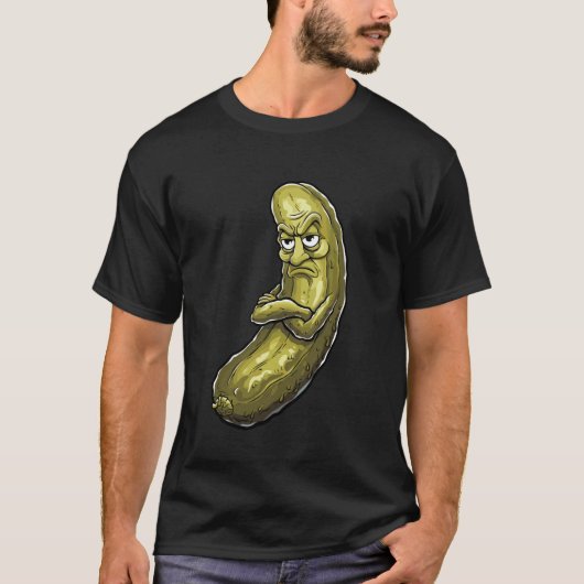 Chagrijnige Dille Augurk T-shirt (Voorkant)
