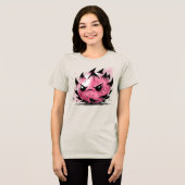 Chagrijnige Drakenvrucht Tri-Blend Shirt (Voorkant volledig)
