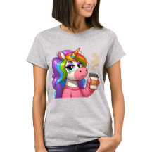 Chagrijnige Eenhoorn Heeft Koffie Nodig Stripverha