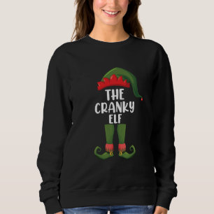 Chagrijnige Elf Familie Matching Groep Kerstmis Trui