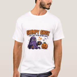 Chagrijnige Geest Grappige Halloween T-Shirt