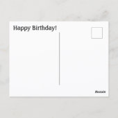 Chagrijnige Grumpy Cat Exotische Korthaar Persoonl Briefkaart (Achterkant)