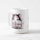 Chagrijnige Hamster Koffiemok (Voorkant links)
