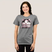 Chagrijnige Hamster Tri-Blend Shirt (Voorkant volledig)