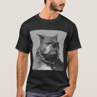 chagrijnige hond, grappige hond t-shirt