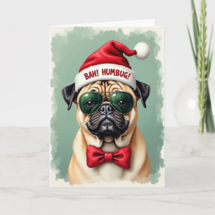 Chagrijnige Hond Portretkaart Kaart
