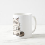 Chagrijnige Kat Koffiemok (Voorkant rechts)