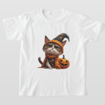 Chagrijnige Kat Met Jack O Lantern Vriend 🎃