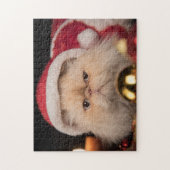 Chagrijnige Katten Santa Legpuzzel (Verticaal)