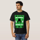 Chagrijnige kerst T-shirt (Voorkant volledig)