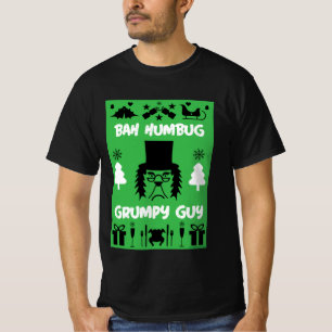 Chagrijnige kerst T-shirt