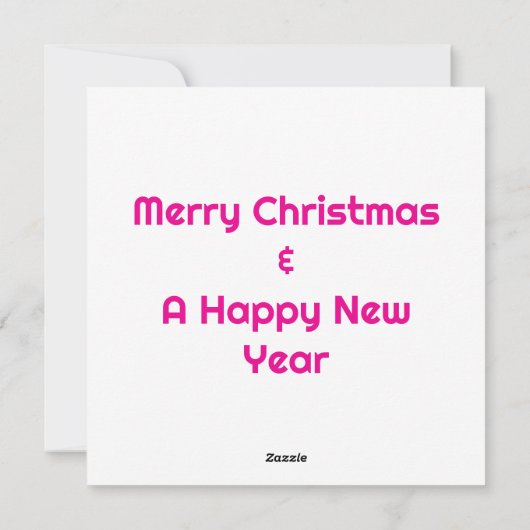 Chagrijnige Kerstkat Kerstkaart (Achterkant)