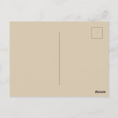 Chagrijnige Kerstkat Mop Briefkaart (Achterkant)