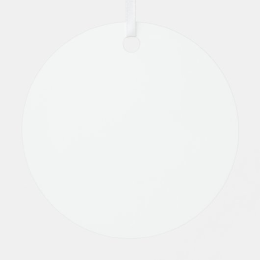 Chagrijnige Kerstkat Ornament (Achterkant)