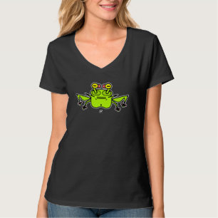 Chagrijnige Kikker Rare Tekenfilm Schepsel T-shirt