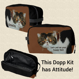 Chagrijnige Mopperkont Exotisch Korthaar Perzisch Toilettasje