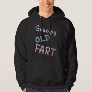 Chagrijnige Oude Scheet Grappige Sarcastische Hood Hoodie