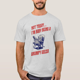 Chagrijnige ouwe kerel t-shirt