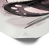 Chagrijnige Panda Perfect Poster (Hoek)