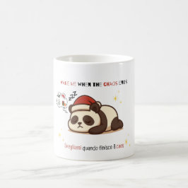 Chagrijnige Pandakerstbeker Koffiemok