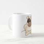 Chagrijnige Pit Bull Mok (Voorkant links)