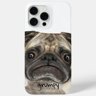 Chagrijnige Puggie Cadeaus iPhone 15 Pro Max Hoesje