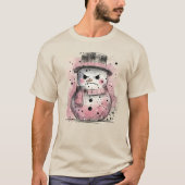 Chagrijnige Sneeuwman T-shirt (Voorkant)