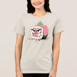 Chagrijnige Sushi Tri-Blend Shirt