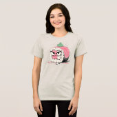 Chagrijnige Sushi Tri-Blend Shirt (Voorkant volledig)