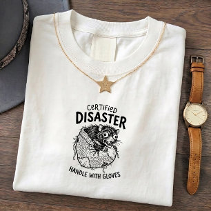 Chagrijnige Tasmaanse Duivel T-Shirt Grappige Humo