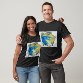 Chagrijnige Vis T-shirt (Unisex)