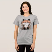 Chagrijnige Vos Tri-Blend Shirt (Voorkant volledig)