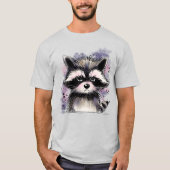 Chagrijnige wasbeer t-shirt (Voorkant)
