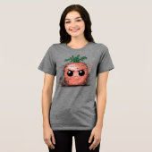 Chagrijnige Wortel Tri-Blend Shirt (Voorkant volledig)