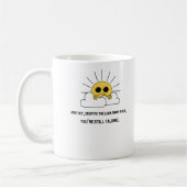 Chagrijnige zon koffiemok (Links)