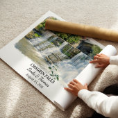 Chagrin Falls Ohio Poster, Aquarel, Op Maat Poster