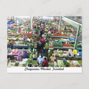 Chaguanas Market, Trinidad Briefkaart