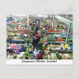 Chaguanas Market, Trinidad Briefkaart