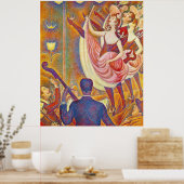 Chahut, door Georges-Pierre Seurat Poster (Keuken)