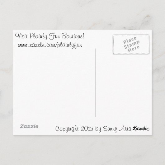 Chai 4 Life Briefkaart (Achterkant)