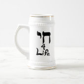 Chai 4 Life Stein Bierpul (Links)