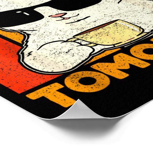 Chai Again Tomorrow Funny Chai Tea Lovers Coffee A Poster (Hoek)