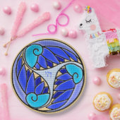 Chai Art Nouveau Mozaïek Papieren Bordje (Feest)