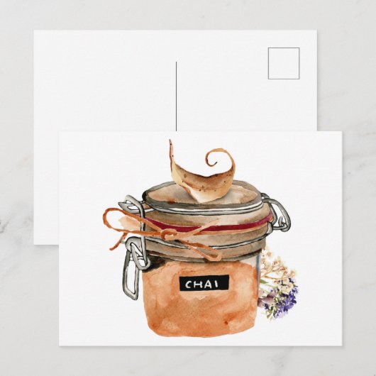 Chai Briefkaart (Voorkant / Achterkant)