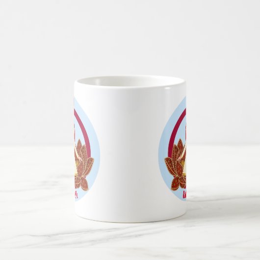 Chai & Coffee Mok met Schattigee Kathak Dancer (Center)