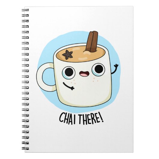 Chai Daar Grappige Chai Thee Pun Notitieboek (Voorkant)