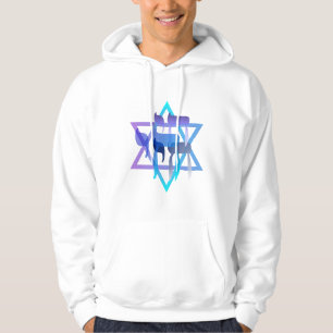 Chai en Star van David Shirten Hoodie