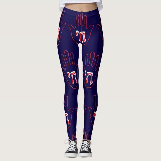 Chai Hamsa Leggings (Voorkant)