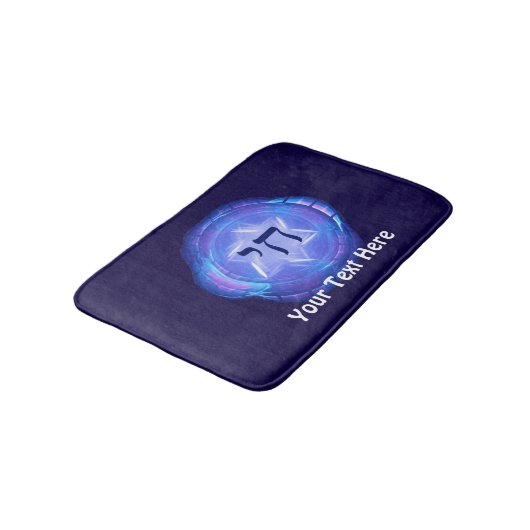 Chai - Het leven bevorderen Badmat (Gekanteld)