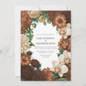 Chai Latte, Burnished Copper & Coffee Quartz Kaart (Voorkant)